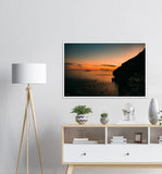 "Positano Sunset" Premium Semi-Glossy Print