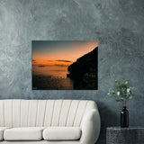 "Positano Sunset" Wall Art Canvas
