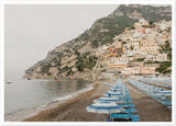 Positano Umbrellas Premium Semi-Glossy Print
