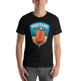 Positano Vespa Collection Short-Sleeve Unisex T-Shirt Bella+Canvas - AMALFITANA STORE