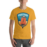 Positano Vespa Collection Short-Sleeve Unisex T-Shirt Bella+Canvas - AMALFITANA STORE
