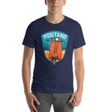 Positano Vespa Collection Short-Sleeve Unisex T-Shirt Bella+Canvas - AMALFITANA STORE
