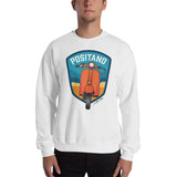 Positano Vespa Unisex Sweatshirt - AMALFITANA STORE