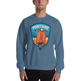 Positano Vespa Unisex Sweatshirt - AMALFITANA STORE