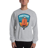 Positano Vespa Unisex Sweatshirt - AMALFITANA STORE