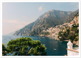 Positano View from "Villa Tre Ville" Premium Semi-Glossy Print