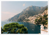 Positano View from "Villa Tre Ville" Premium Semi-Glossy Print