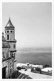 "Praiano Church" B&W Premium Semi-Glossy Print