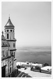 "Praiano Church" B&W Premium Semi-Glossy Print