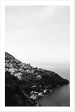 "Praiano View" B&W Premium Semi-Glossy Print