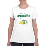 "For me Limoncello" Tied Knotted Women's short sleeve t-shirt