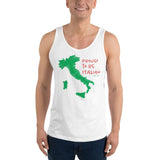 Proud to be Italian Man Tank Top