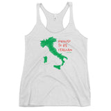 Proud to be Italian Women's Racerback Tank - AMALFITANA STORE
