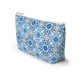 Ravello Tiles Ceramic Travel Bag Accessory Pouch w T-bottom - AMALFITANA STORE