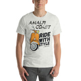 RIDE WITH STYLE Short-Sleeve Unisex T-Shirt Bella+Canvas - AMALFITANA STORE