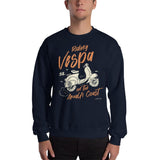 Riding Vespa on the Amalfi Coast. - Vespa Collection Unisex Sweatshirt - AMALFITANA STORE