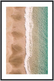 "Sands & Sea" Amalfi Coast Beach - Wooden Framed Print