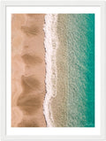 "Sands & Sea" Amalfi Coast Beach - Wooden Framed Print