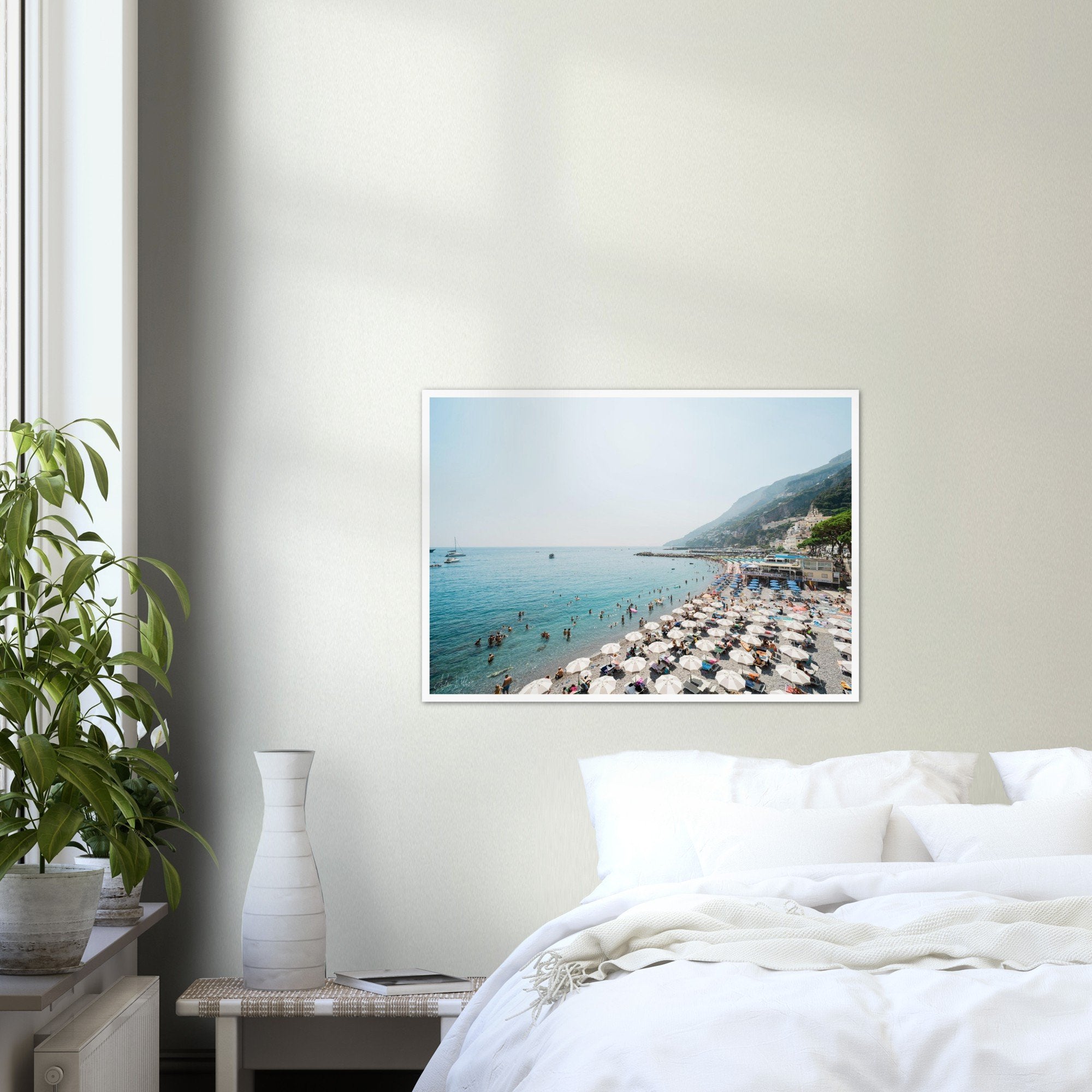 Summer Time in Amalfi Premium Semi-Glossy Print