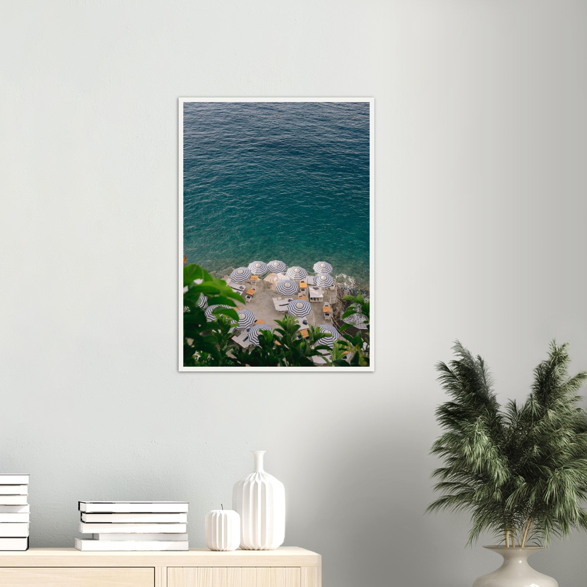Summer Vibes in Positano Museum-Quality Matte Paper Poster - AMALFITANA STORE
