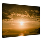 "Sunset" Amalfi Coast Wall Art Canvas