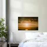 "Sunset" Amalfi Coast Wall Art Canvas