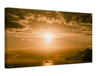 "Sunset" Amalfi Coast Wall Art Canvas