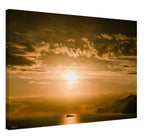 "Sunset" Amalfi Coast Wall Art Canvas