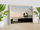 Sunset in Praiano Fine Art Print - AMALFITANA STORE