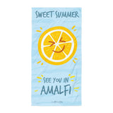 Sweet Summer "See you in Amalfi" Beach Towel - AMALFITANA STORE