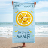 Sweet Summer "See you in Amalfi" Beach Towel - AMALFITANA STORE
