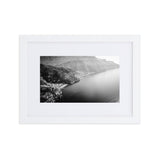 The Amalfi Coast Matte Paper Framed Poster With Mat - AMALFITANA STORE
