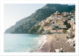 "The Beach" Positano Premium Semi-Glossy Print