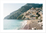 "The Beach" Positano Premium Semi-Glossy Print