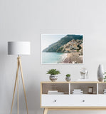 "The Beach" Positano Premium Semi-Glossy Print
