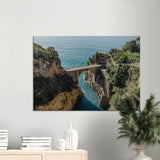"The Bridge" Fiordo di Furore Wall Art Canvas
