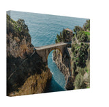 "The Bridge" Fiordo di Furore Wall Art Canvas