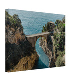 "The Bridge" Fiordo di Furore Wall Art Canvas