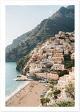 "The Cliff" Positano Premium Matte Paper Poster
