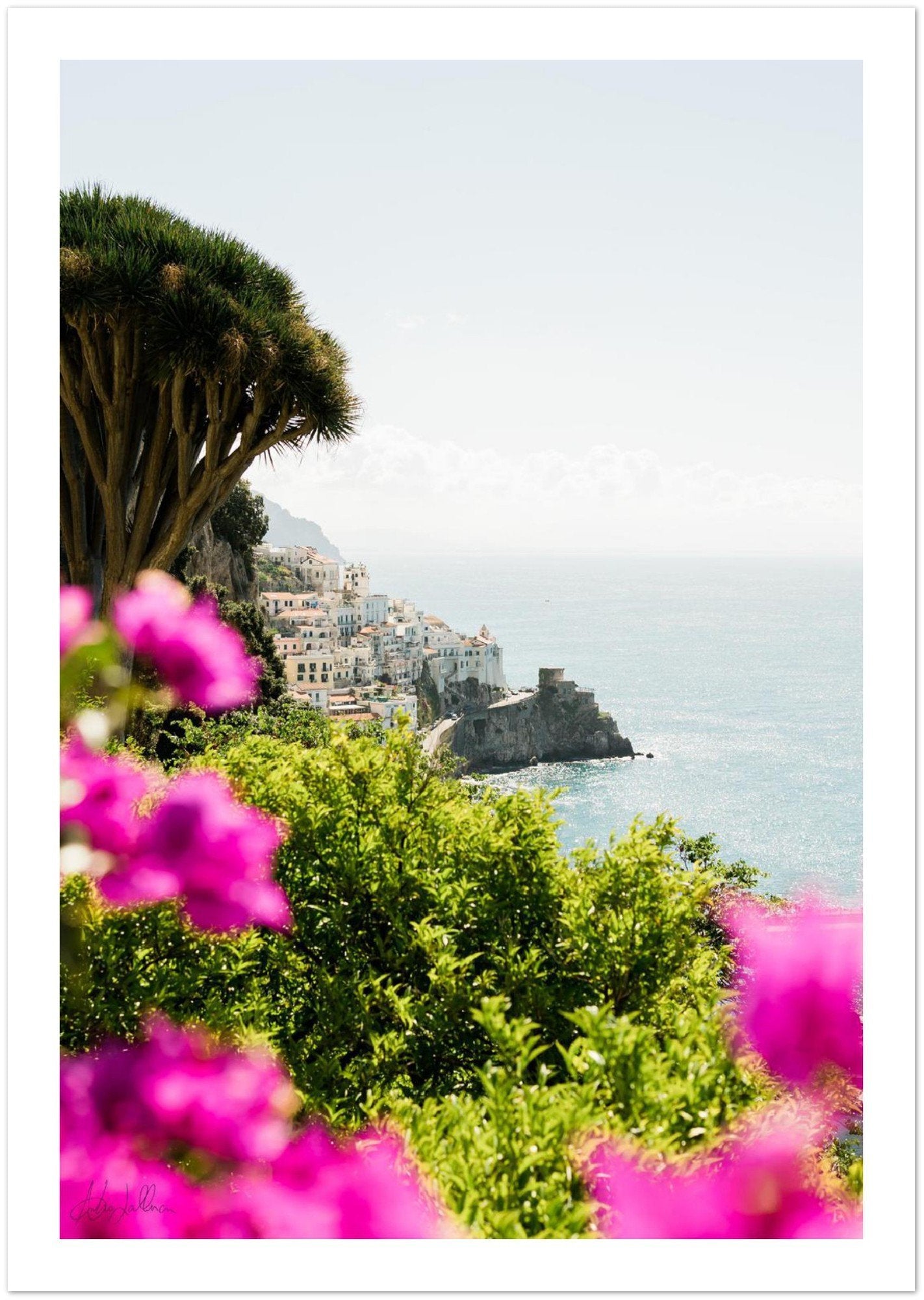 View of Amalfi Premium Semi-Glossy Print