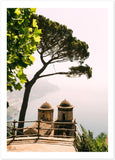 "Villa Rufolo" Ravello Premium Semi-Glossy Print