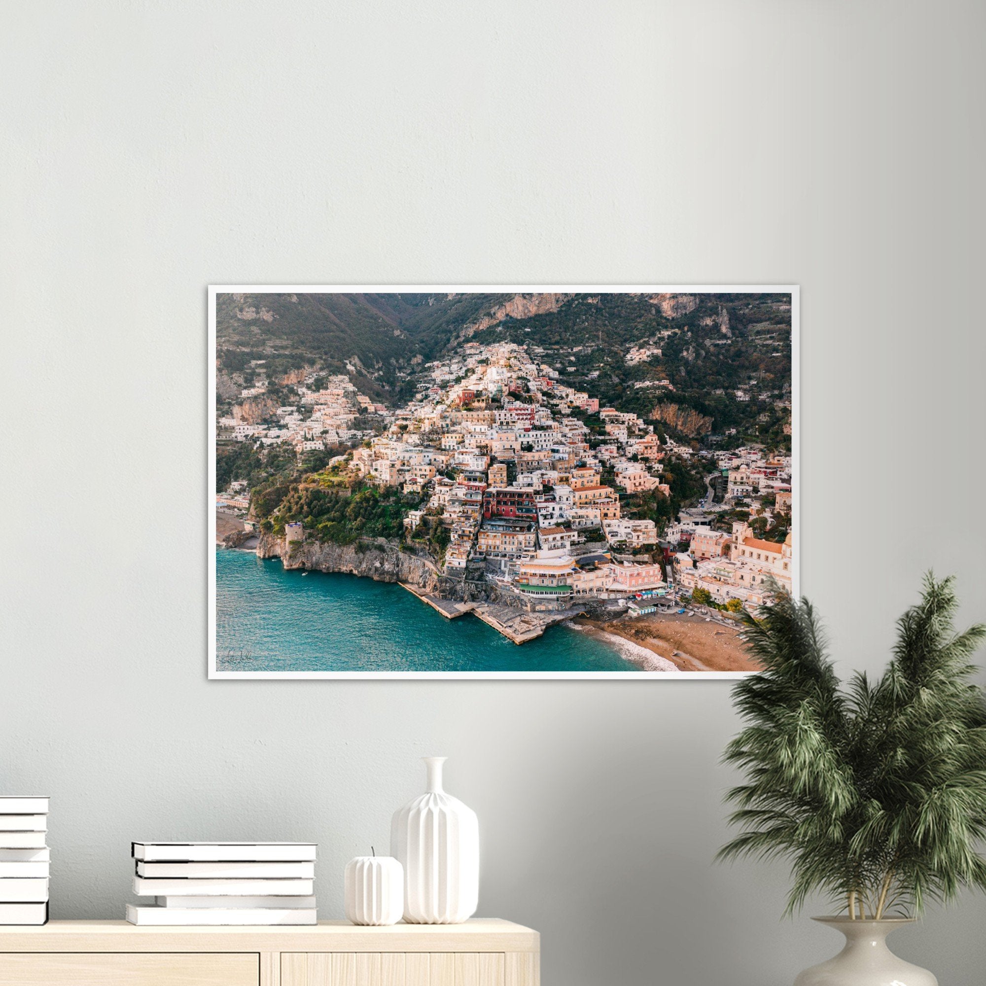 "Winter Time" in Positano Premium Semi-Glossy Print