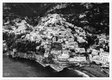 "Winter Time" Positano B&W Premium Semi-Glossy Print