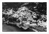 "Winter Time" Positano B&W Premium Semi-Glossy Print