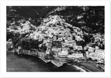 "Winter Time" Positano B&W Premium Semi-Glossy Print