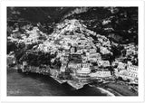 "Winter Time" Positano B&W Premium Semi-Glossy Print