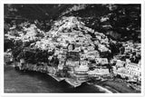 "Winter Time" Positano B&W Premium Semi-Glossy Print