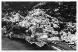 "Winter Time" Positano B&W Premium Semi-Glossy Print