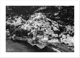 "Winter Time" Positano B&W Premium Semi-Glossy Print