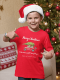 Xmas 2021 Amalfi Coast Kids Crewneck T-shirt - AMALFITANA STORE